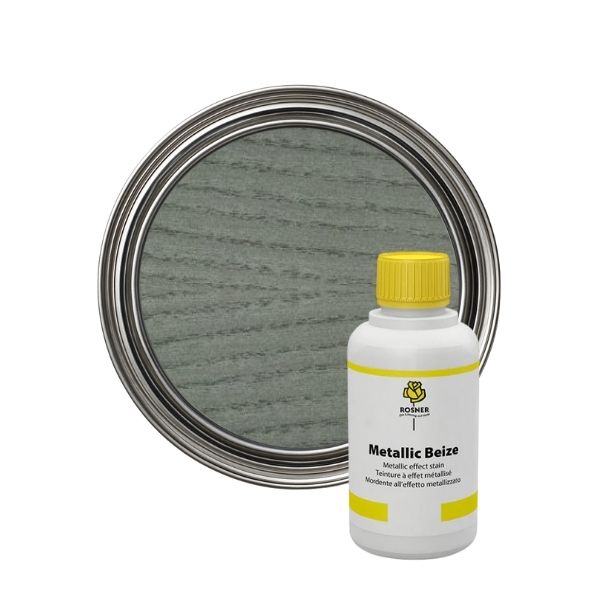 Rosner Metallic Stain Silver 1ltr