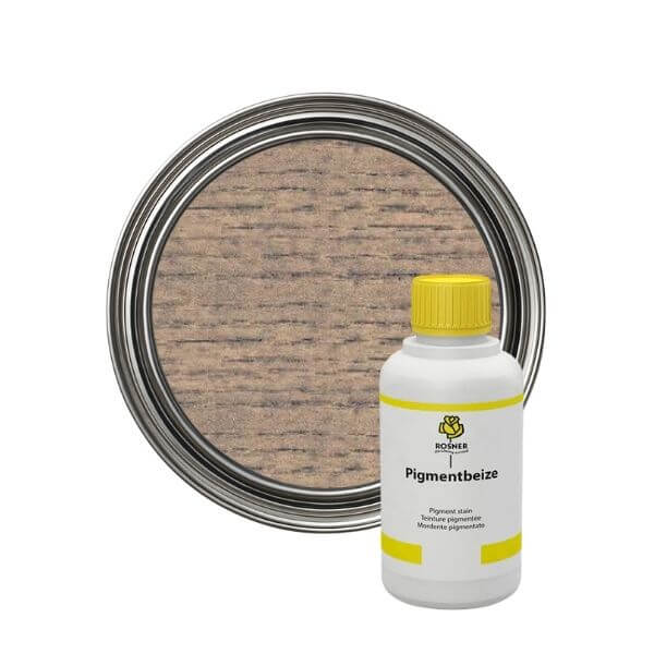 Rosner Pigment Wood Stains (1L) water-based stain with pigmentbeize in a paint can.