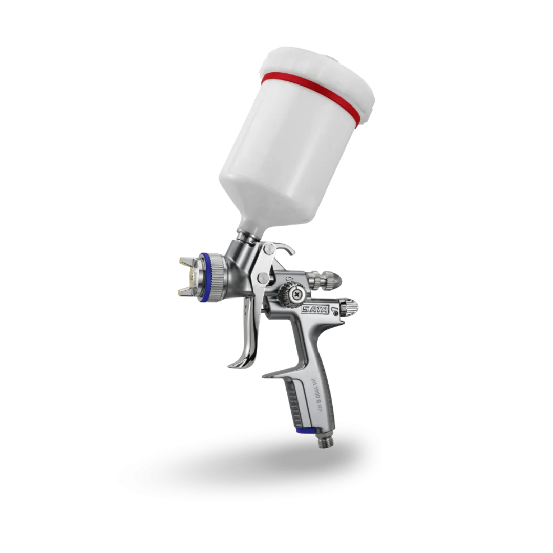 SATAjet 100 B F RP Nozzle With 0.6L QCC Reusable Plastic Cup