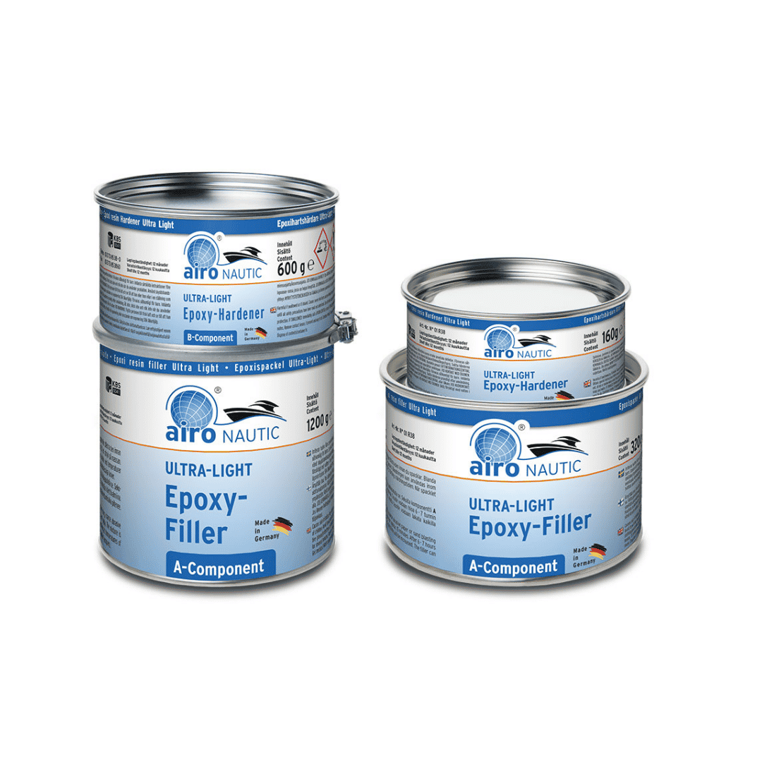 Airo Nautic Ultra Light Epoxy Filler Including Hardener