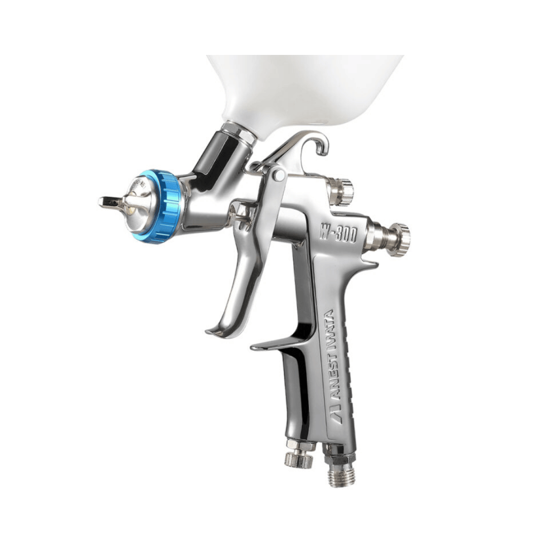 Anest Iwata W-300 WB Spray Gun (1.0mm - 1.4mm Nozzle Size + 200ml - 600ml Cup)
