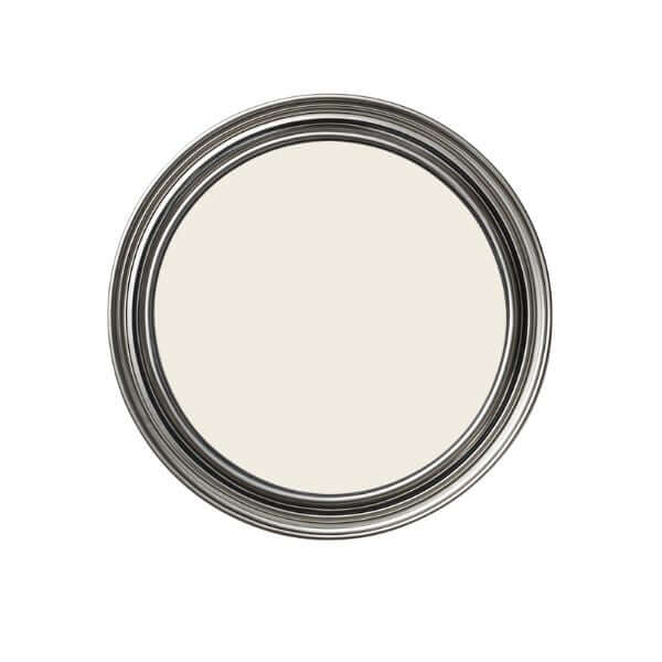 Round mirror with a sleek silver frame, showcasing a clean, empty reflective surface.