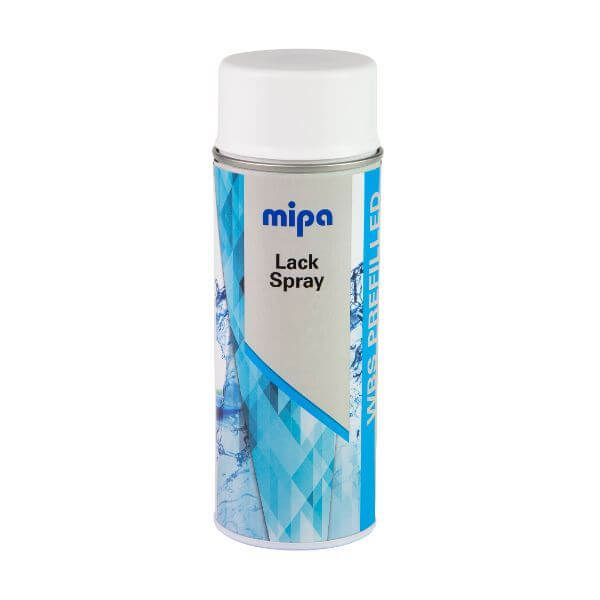 Mipa WBS-Prefilled Spray 400ml aerosol can for water-based paint applications.