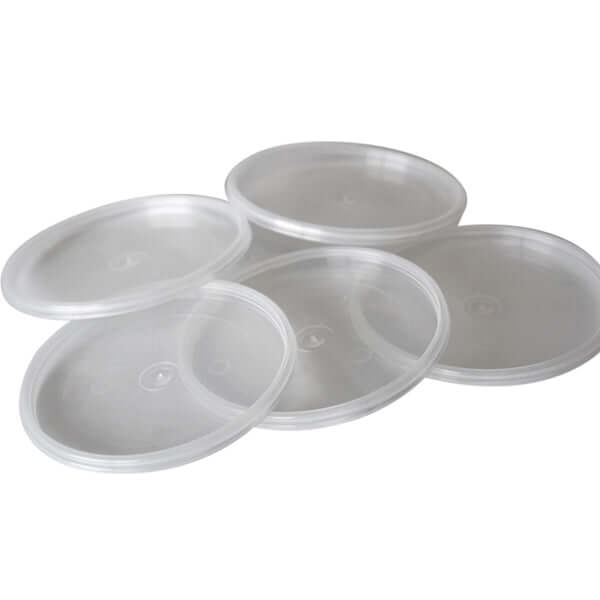 MP lid for dispenser mixing cup 385ml stacked transparent lids for paint mixing cups.