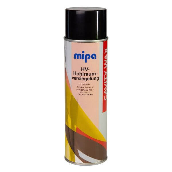 Mipa Cavity Wax (500ML) aerosol spray can for high-performance corrosion protection in automotive applications.