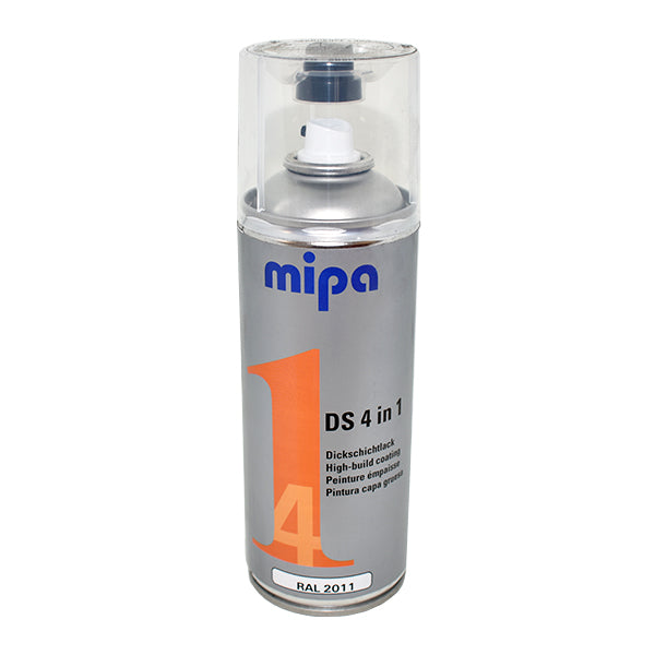 Mipa 4 in 1 DS Spray 2011 Deep Orange (400ML) Each Orange Mipa Paints Limited