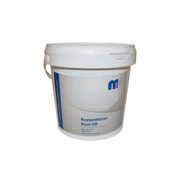 MP Rostentferner Rust-Off (1 kg) container for effective rust removal on ferrous metals.