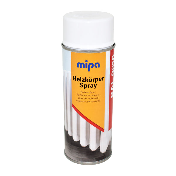 Mipa White Radiator Spray (400ML) Each White Mipa Paints Limited