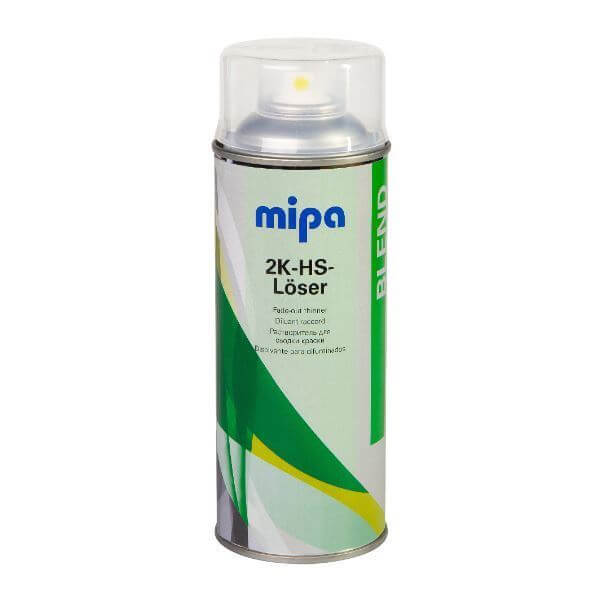 Mipa Fadeout Aerosol (400ML) – Professional blending solvent for seamless transitions in spot repairs.