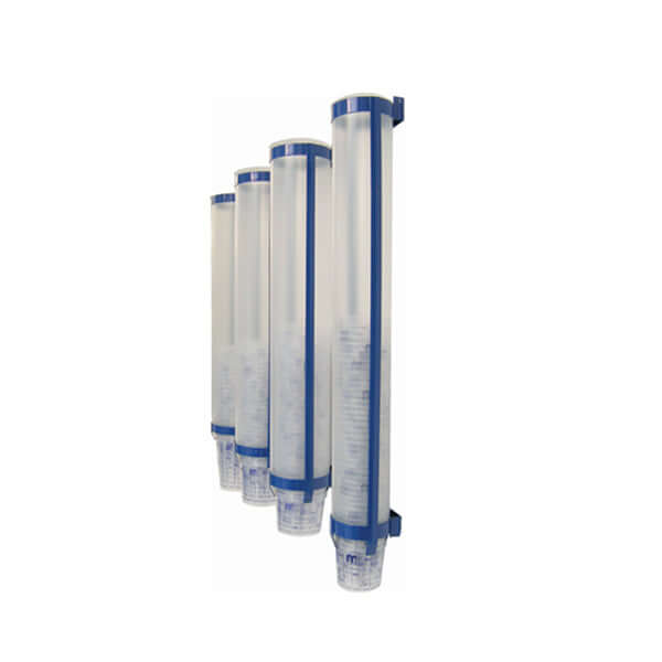 MP Mixing Cups Dispenser for 750ml Cups - Wall-mounted holder for paint mixing cups.