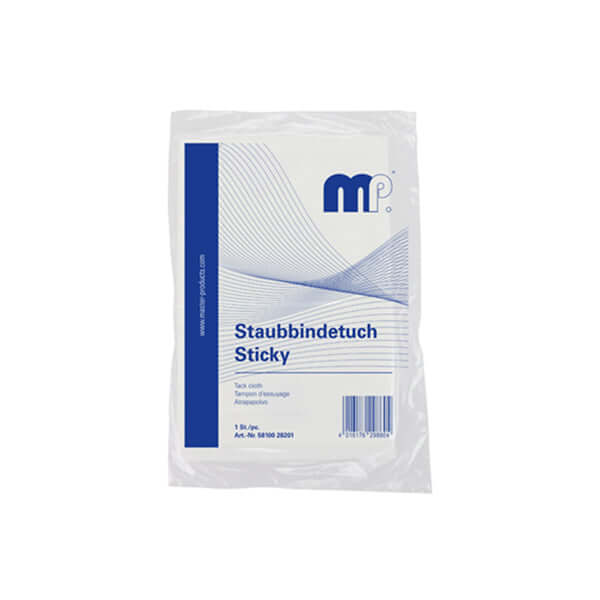 MP Tack Cloths (Pack of 5) - Silicone-free anti-dust cleaning rags for flawless paint prep.