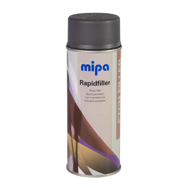 Mipa Rapid Filler Light Grey Etch Primer (400ML) Each Grey Mipa Paints Limited