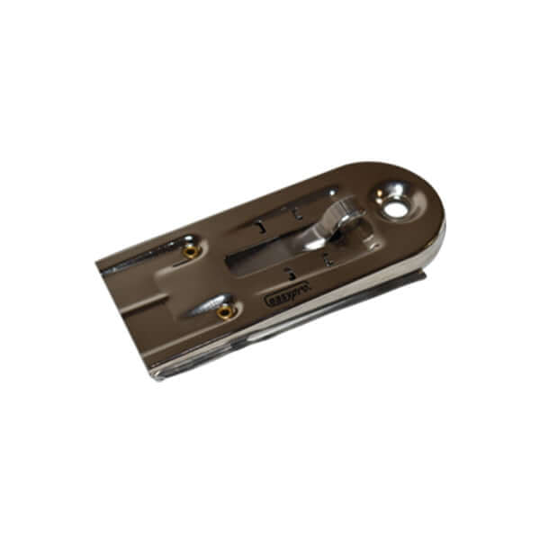 MP Metal Glass Scraper for easy removal of paint and stickers from glass surfaces.