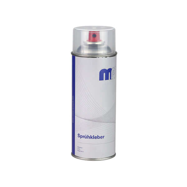 MP Spray Glue 400ml – versatile adhesive in a spray can for paper, wood, textiles, and plastics.