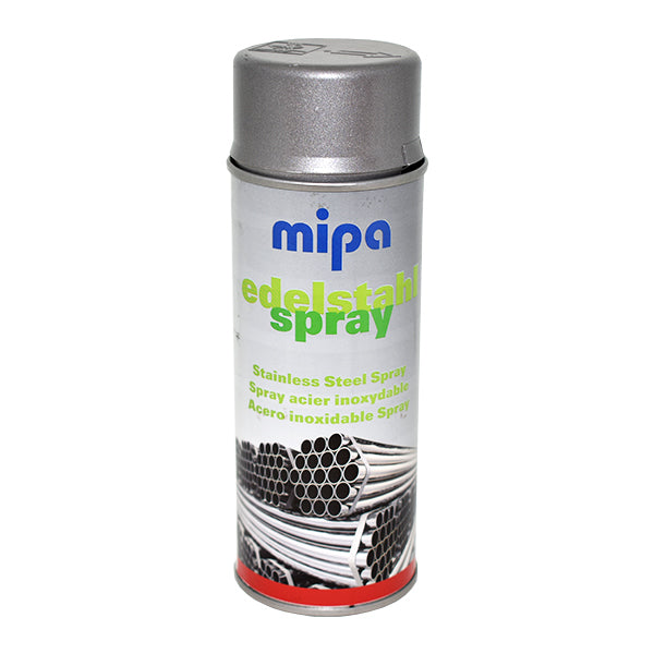 Mipa Stainless Steel Spray (400ML) Each Silver Mipa Paints Limited