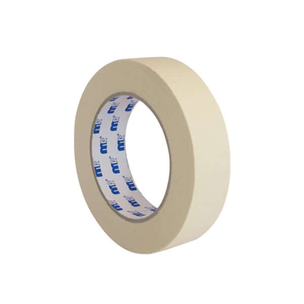 MP Tape Smart 24mm roll showing creped masking tape designed for professional paint lines and clean removal.
