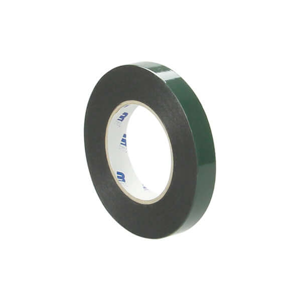 MP Acrylic Double Sided "MountTape" 10m x 9mm Roll - high-strength adhesive tape for indoor and outdoor use.