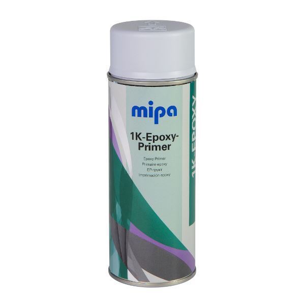 Mipa 1K Epoxy Primer Grey (400ML) Each Grey Mipa Paints Limited