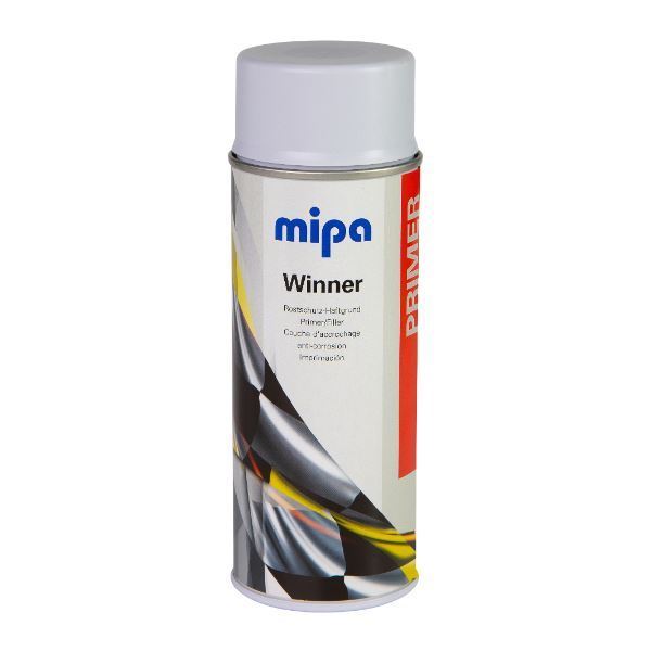 Mipa Spray Primer Grey (400ML) Each Grey Mipa Paints Limited