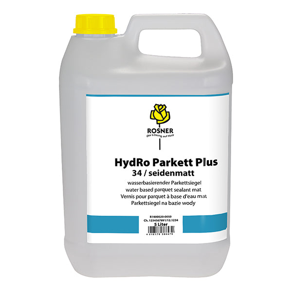 Rosner HydRo Parkett Plus Satin/Matt 5 Ltr EACH Rosner