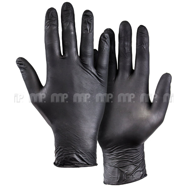 black nitrile gloves xl box of 100