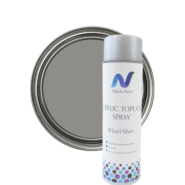 Nebula Paints Acrylic Topcoat Silver 500ml