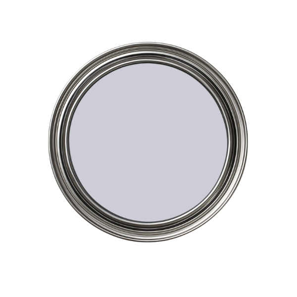 Round metallic frame on a white background