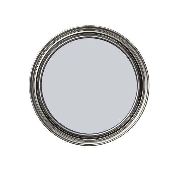 Round metal frame on a white background