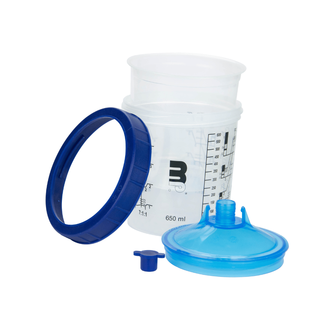 MP PCS Paint Cup System 125µm (Box of 50)