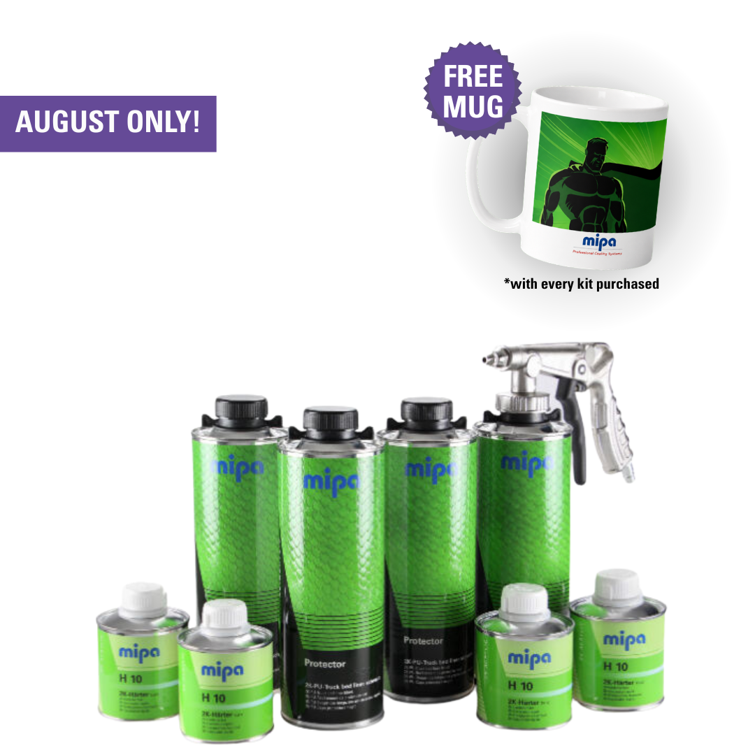 Mipa Protector Kit and Free Mipa Protector Hero Mug