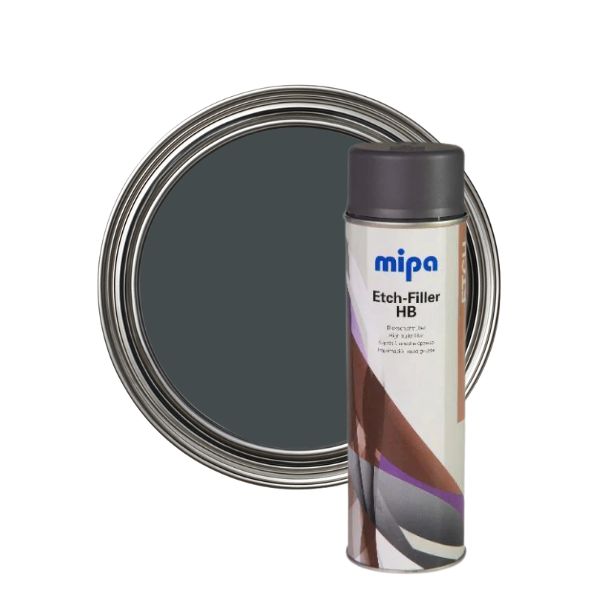 Mipa Etch Filler High Build Dark Grey (500ML)