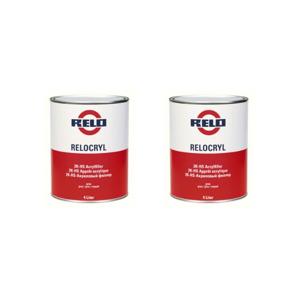 Relo 4+1 Acryfiller 4lt Grey