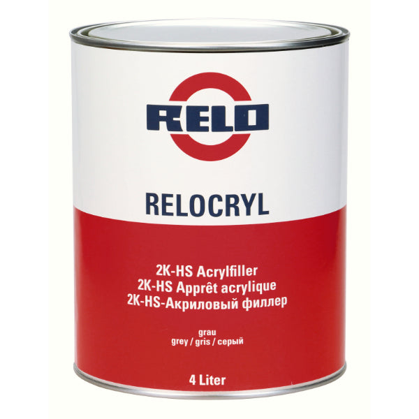 Relo 4+1 Acryfiller 4lt Grey