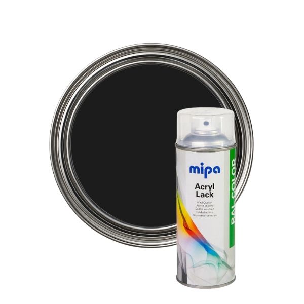 Mipa Ral 9011 Graphite Black 400ml