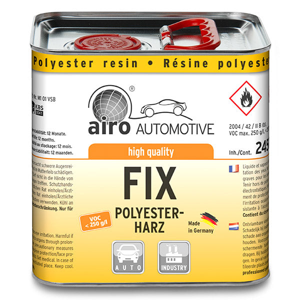 Airo-Chemie FIX Polyester Resin 5kg + Spatula