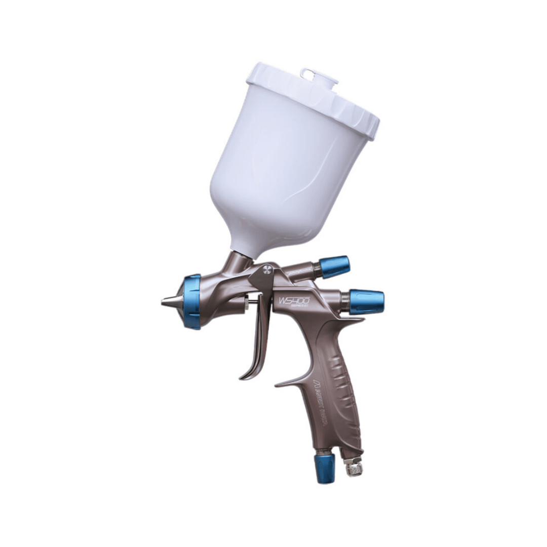 Anest Iwata WS-400 Series 2.1/Pro Basecoat Spray Gun + 600ml Cup (Digital/Non Digital, Various Nozzle types)