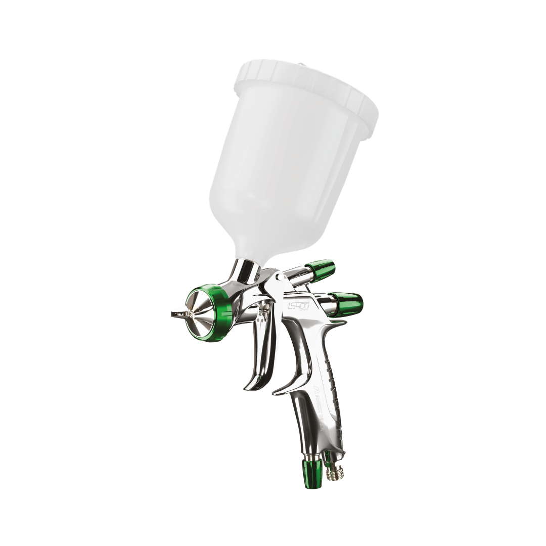 Anest Iwata LS-400 Series 2.1 Basecoat (HVLP) Spray Gun (Digital/Non Digital) (1.2-1.5mm, ET/ETS Nozzle + 600ml Cup)