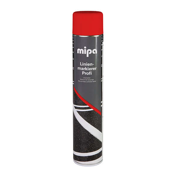 Mipa Line Marking Aerosol can showcasing high-performance special paint for professional marking.