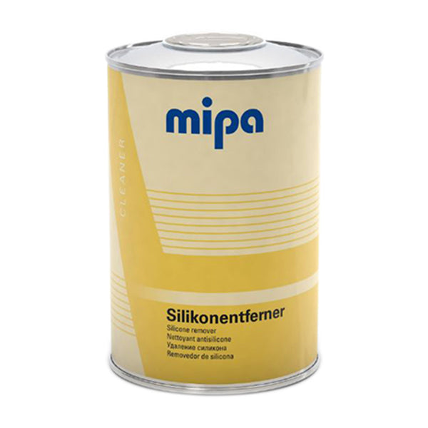 Mipa silicone remover can on a white background