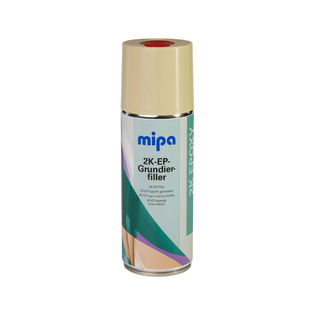 Mipa 2K Epoxy Primer Filler Aerosol Spray Including Hardener (400ml)