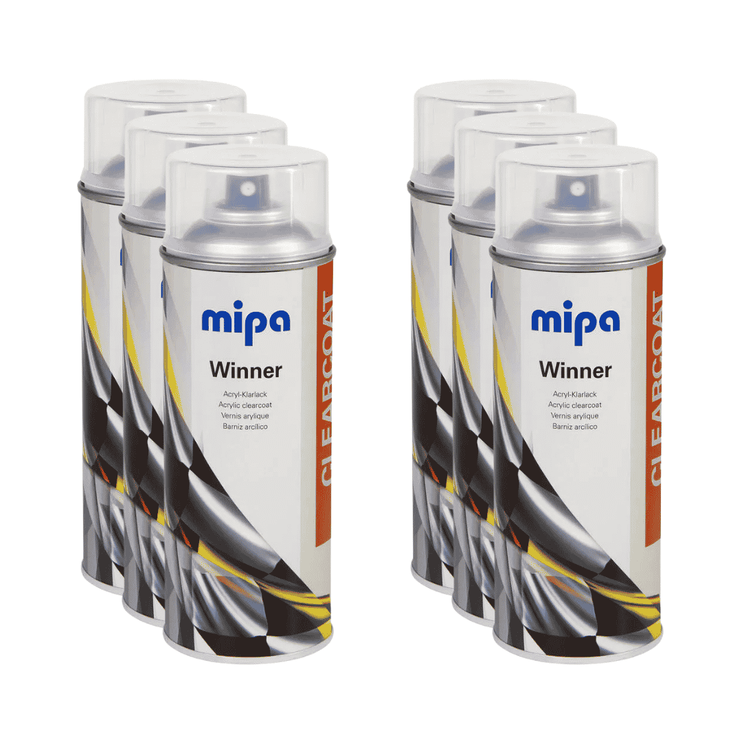Mipa Winner 1K Acrylic Clearcoat Spray Gloss (400ML)