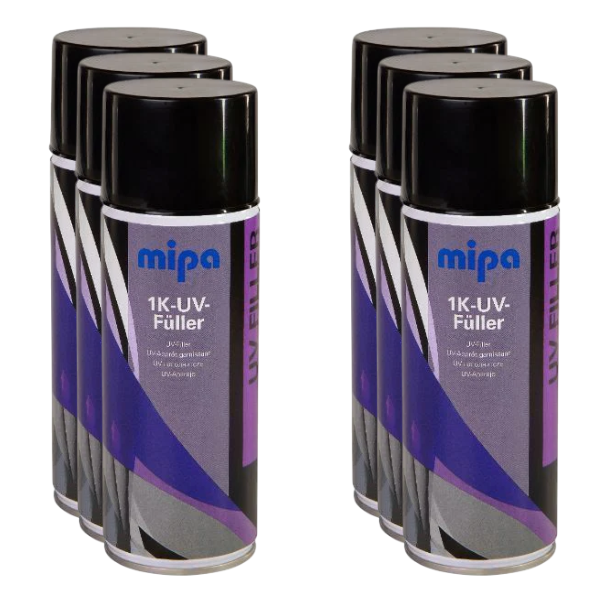 Mipa 1K UV Filler Spray (400ML) Box Grey Mipa Paints Limited
