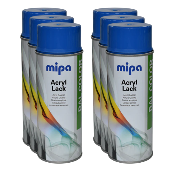 Mipa Ral 5002 Ultramarine Blue 400ml Box Blue Mipa Paints Limited