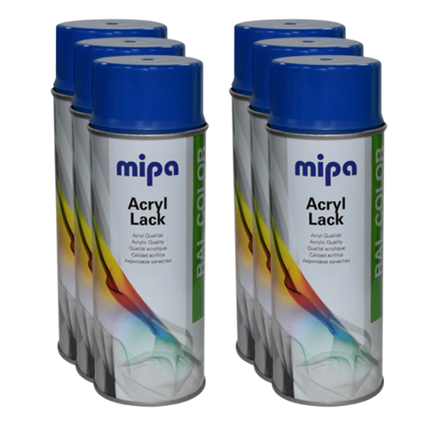 Mipa Ral 5010 Gentian Blue 400ml Box Blue Mipa Paints Limited