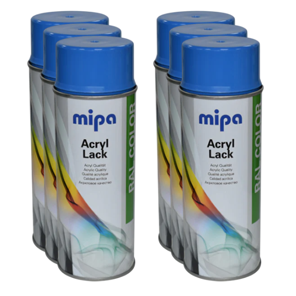 Mipa Ral 5015 Sky Blue 400ml Box Blue Mipa Paints Limited