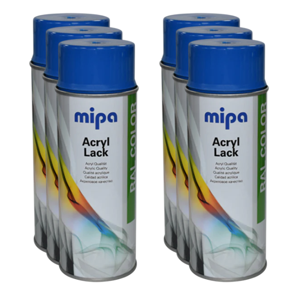 Mipa Ral 5017 Traffic Blue 400ml Box Blue Mipa Paints Limited