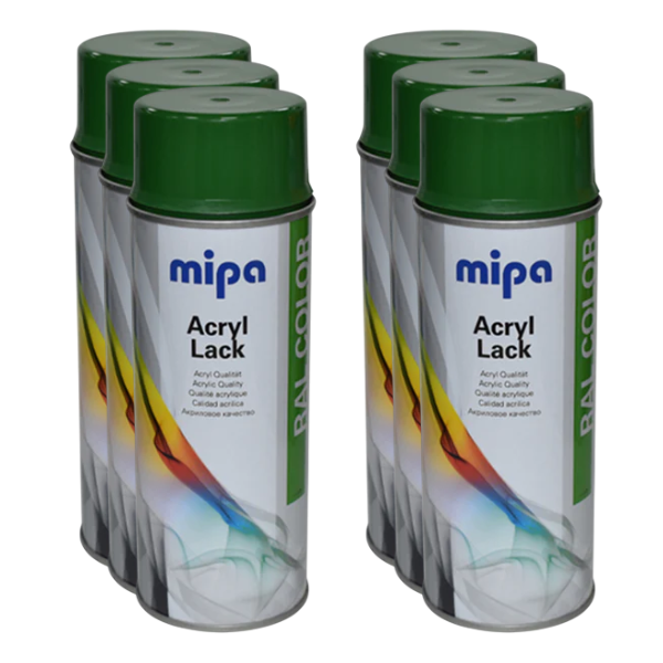 Mipa Ral 6002 Leaves Green 400ml Box Green Mipa Paints Limited