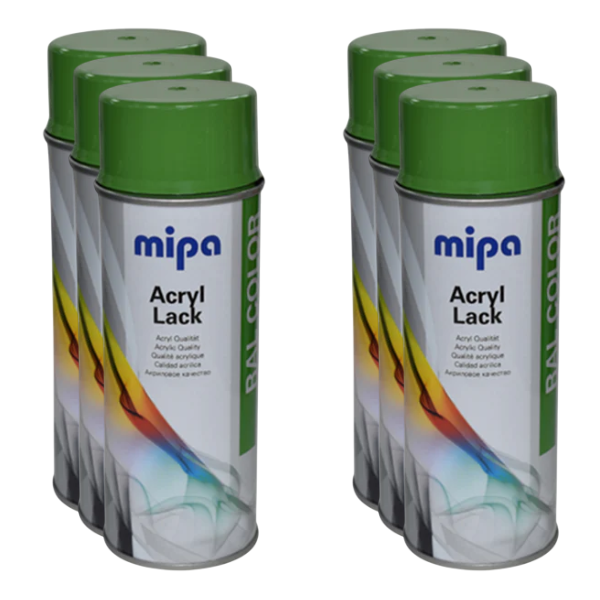 Mipa Ral 6017 May Green 400ml Box Green Mipa Paints Limited