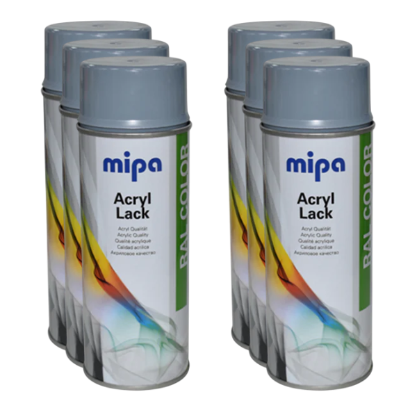Mipa Ral 7000 Grey 400ml Box Grey Mipa Paints Limited