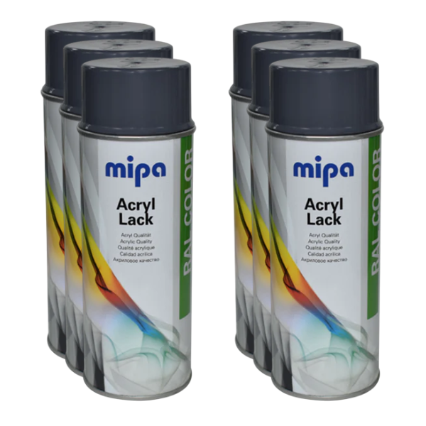Mipa Ral 7011 Iron Grey 400ml Box Grey Mipa Paints Limited